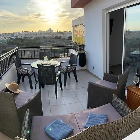 With A Large Sunny Balcony And A Swimmig Pool Apartment