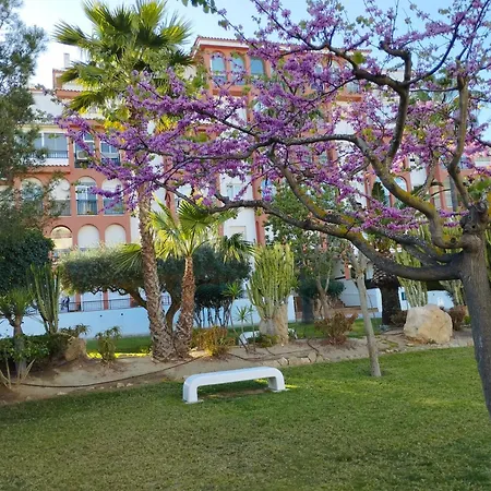 With A Large Sunny Balcony And A Swimmig Pool Appartement