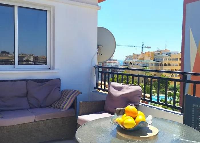 Apartment With A Large Sunny Balcony And A Swimmig Pool *